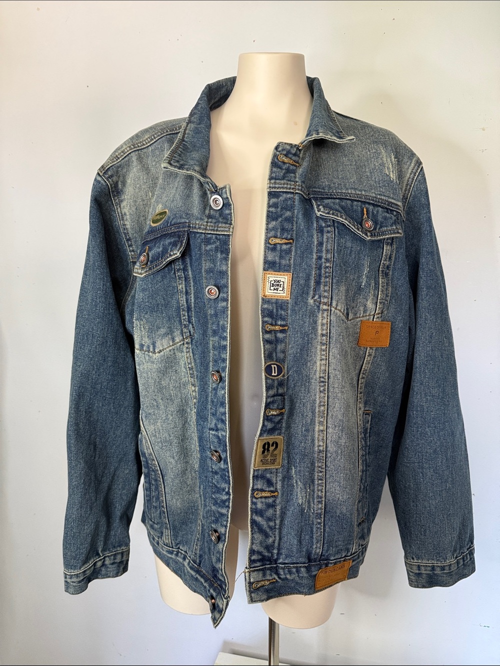 Classic Blue Denim Shirt Jacket